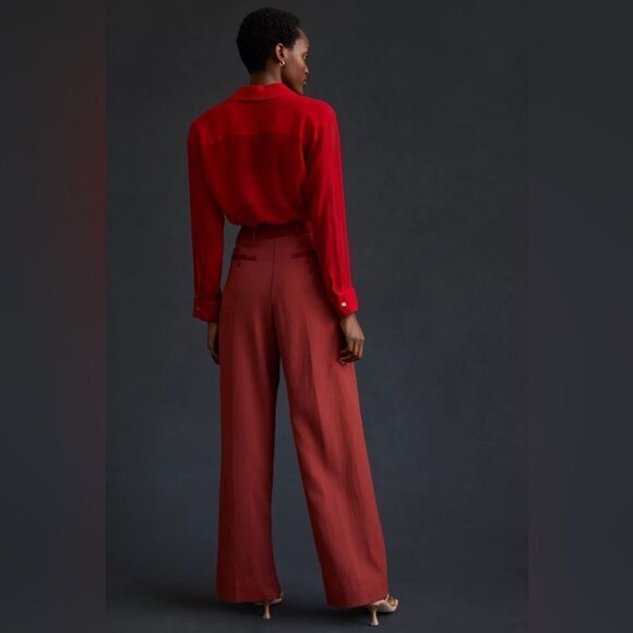 Anthropologie Tiny Noreen Tailored Pant Size 14 - Picture 3 of 5